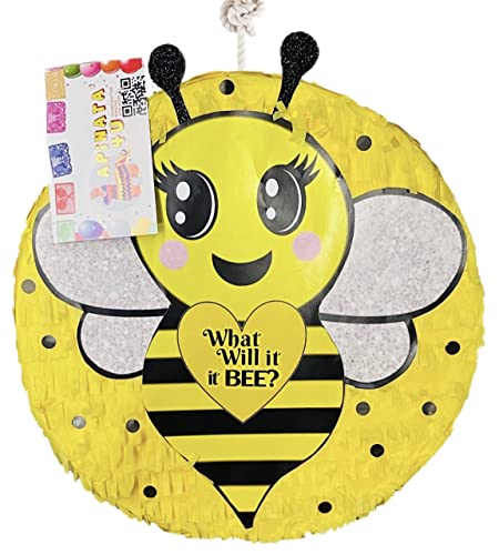 What Will It Bee Bumble Bee Pinata He or She Boy or Girl Pink or Blue What will our babt bee Bumblebee Themed Gender Reveal