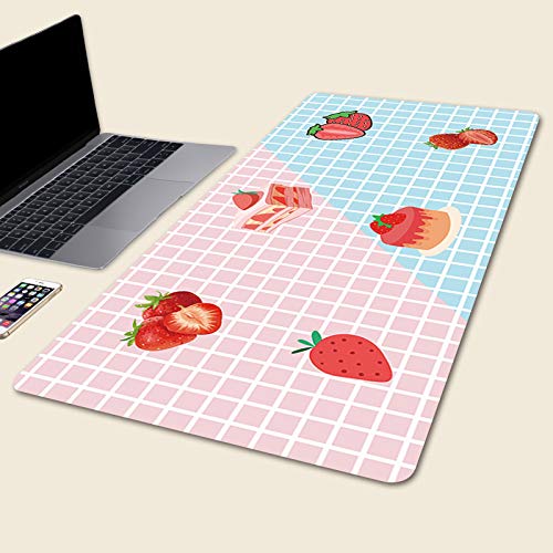 ゲーミングマウスパッド 発光マウスパッド 大型 防水 デスクマット おしゃれ 清潔しやすい デスクパッド 滑り止め ゴムベースマウスパッド 仕事 ゲーム オフィス ホーム用 男女兼用?各種図案? (C-39,1000*500MM)