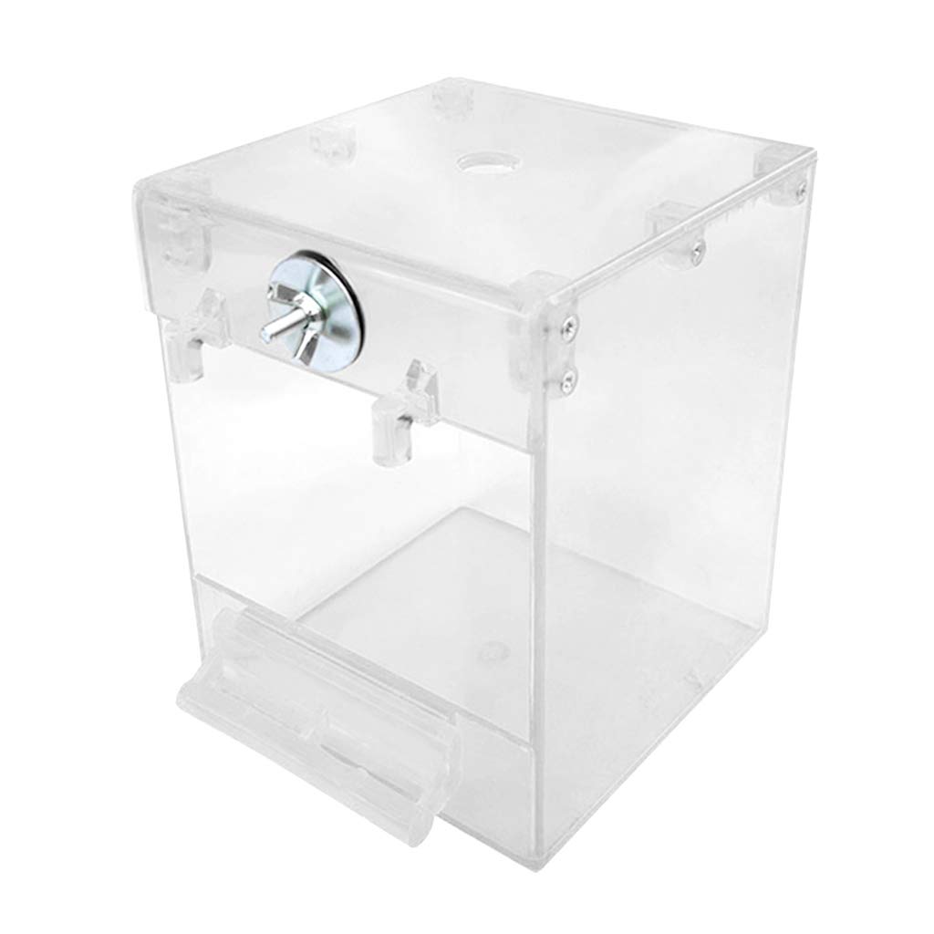 LIJUN Uccello Vasca da Bagno Pappagallo Vasca da Bagno Box Doccia Ciotola Gabbia Spazio di Lavaggio Accessori per la toelettatura