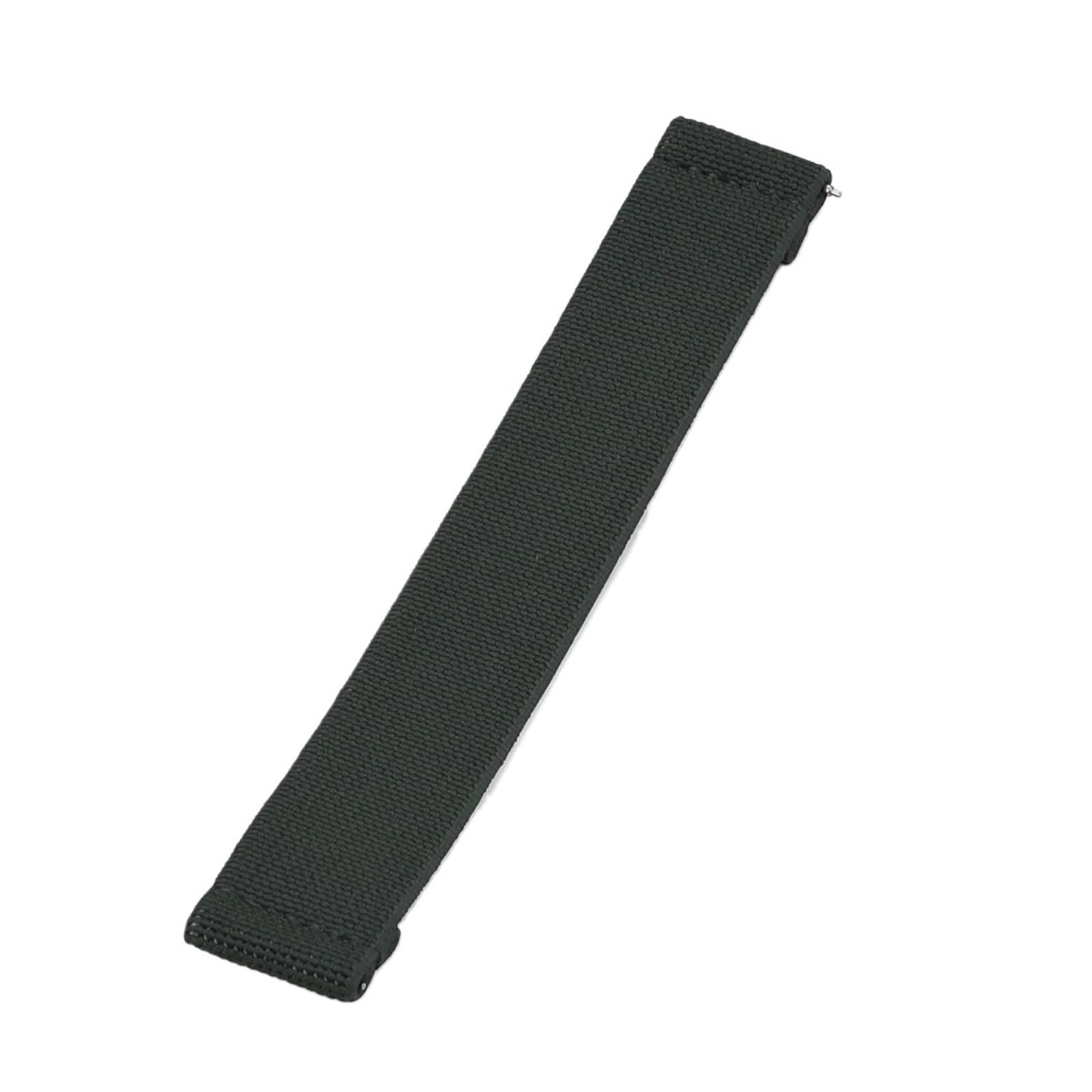 Correa de reloj adhesiva velcro color azul pálido 13 cm longitud, correa nailon 18/19/20/21/22 mm, compatible con repuestos