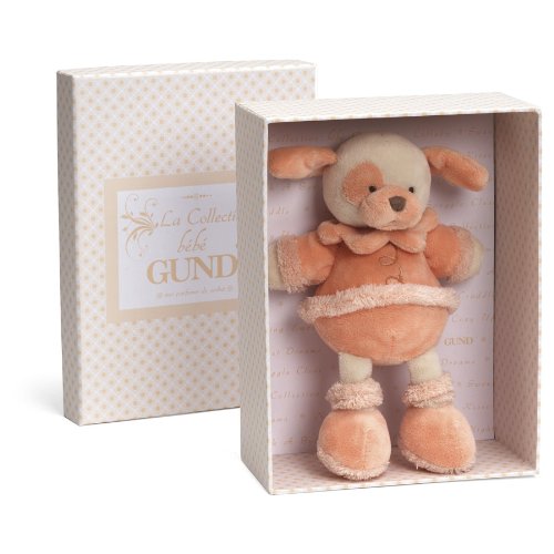 Gund Bebe Hund Rassel Tangerine