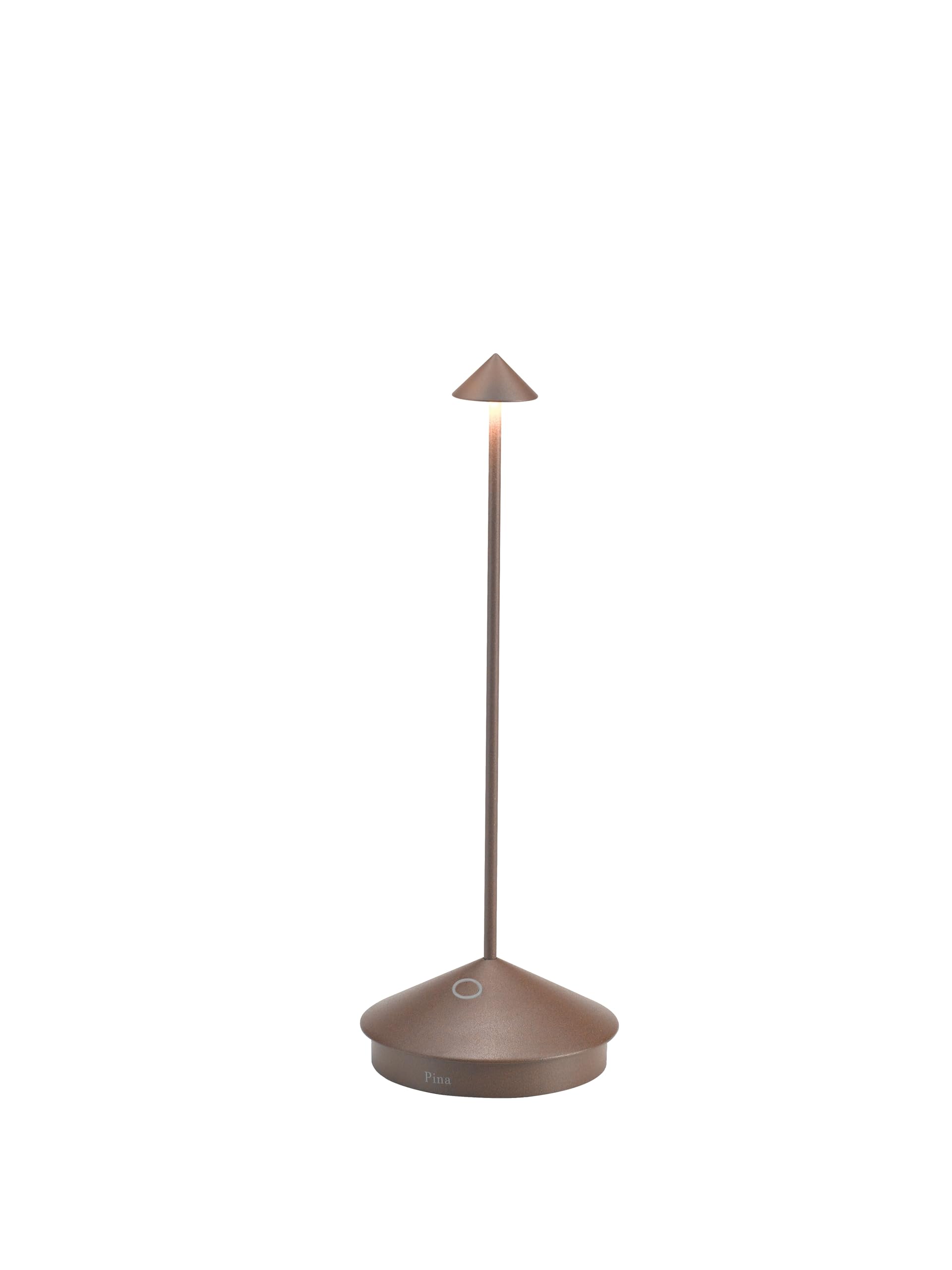 Lampe d'extérieur sans fil Pina Zafferano pour table de terrasse et jardin