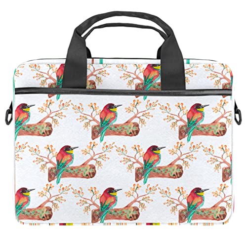 Sac ordinateur portable 13.3 housse bandoulière 14.5 pouces oiseau