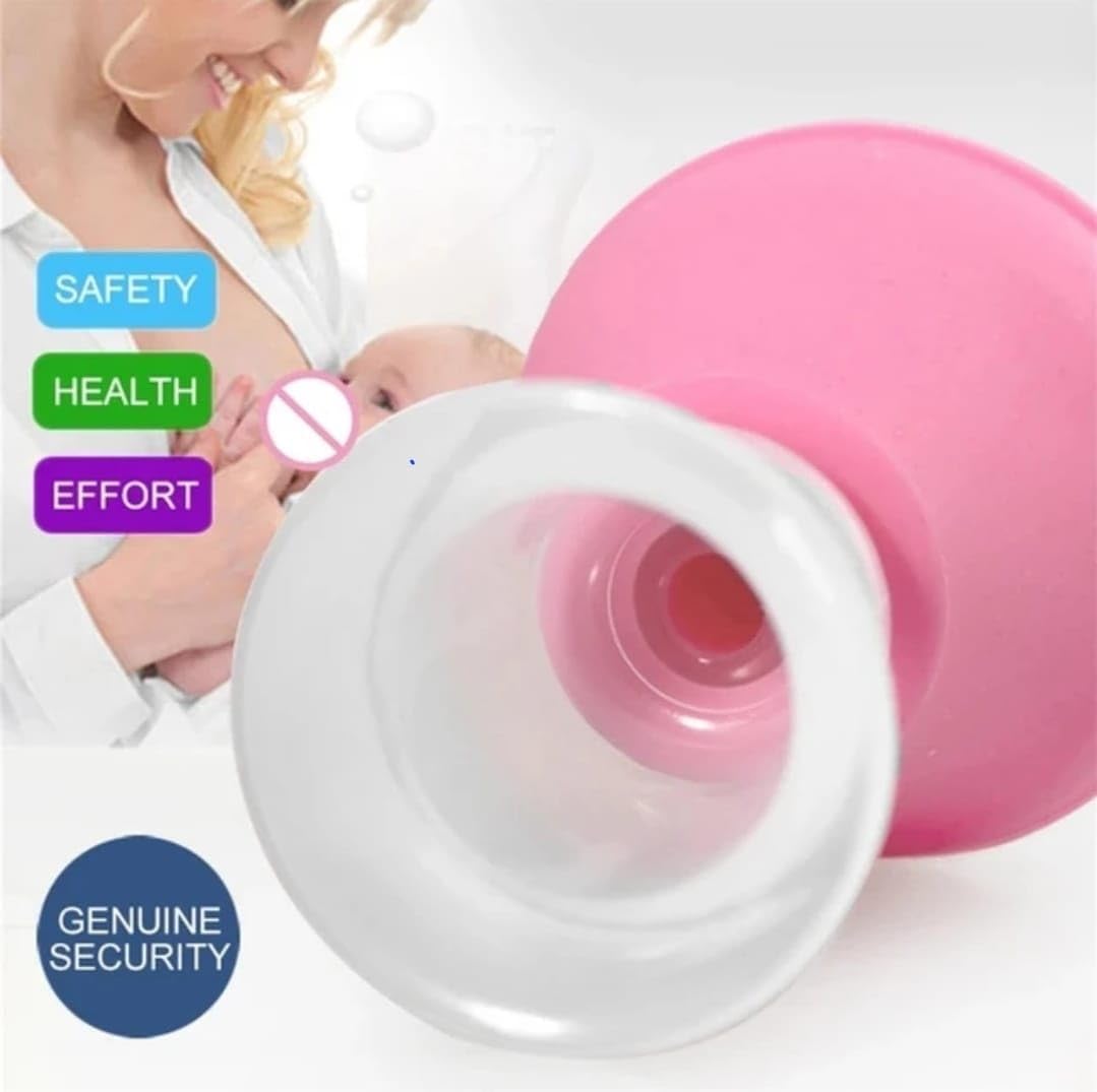 Manual Breast Pump Silicone Milk Collector Compact Design for Home and On The Go Use