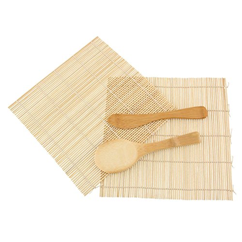 JapanBargain Brand - 竹製家庭用品 Sushi Mat-B 3677+3793
