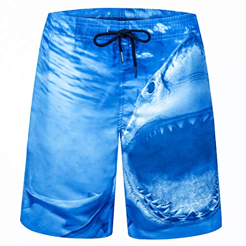 iCKER - Bañador para hombre con estampado 3D 2019 New Short 08 XL