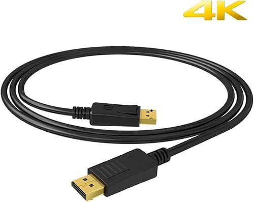 Cabo Displayport 4K 144Hz e 8K 60Hz Ultra HD Full HD Blindado - 1.8M