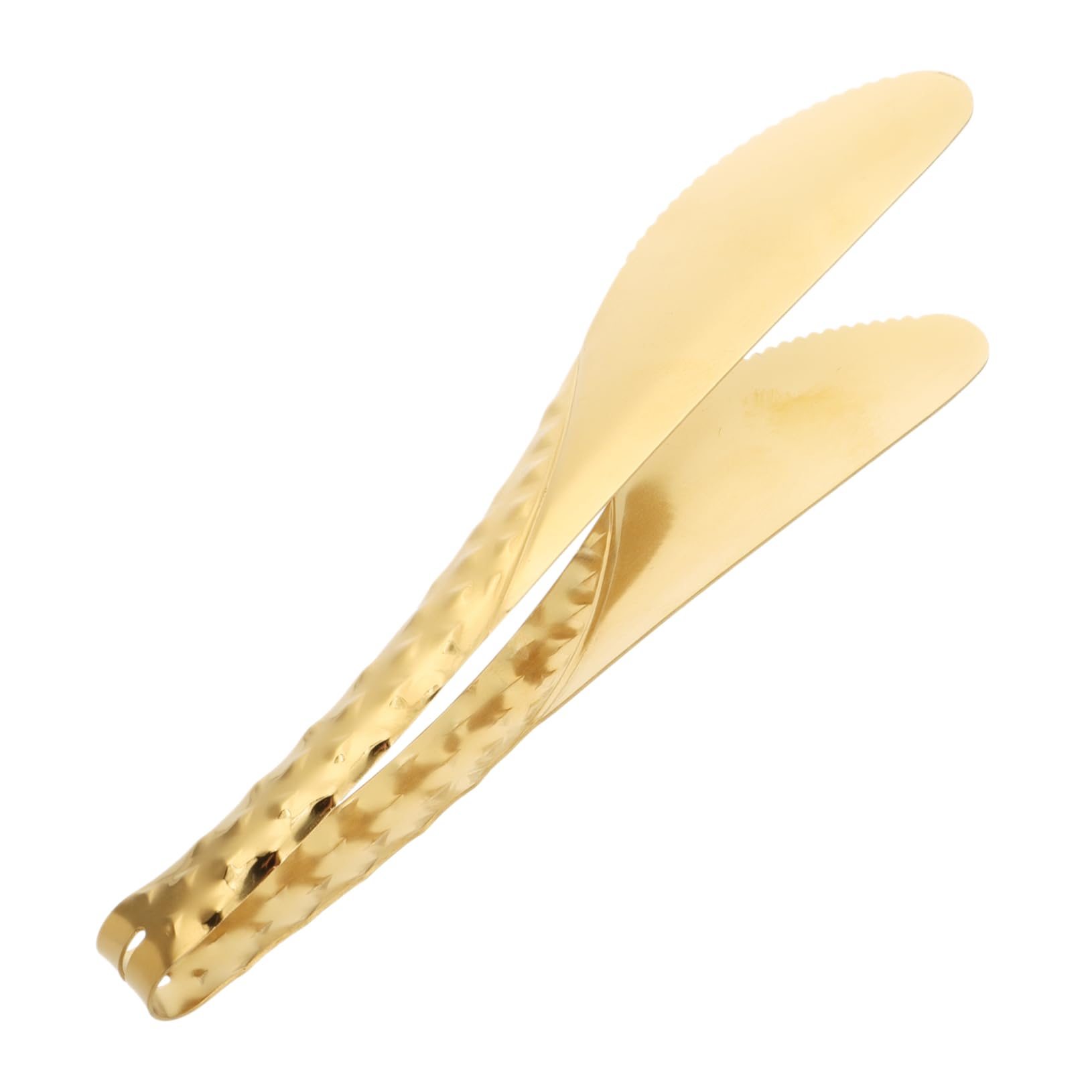 Cabilock 1Pc Food Clip Creative Bbq Tongs for Steaks Bread More Smooth Polishing Comfortable Grip for Home Parties Events Easy to Clean