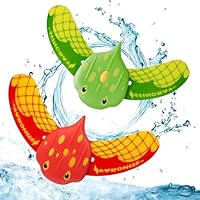 HOKYYCC Wasserspielzeug Kinder Outdoor, 2 Stück Pool Spielzeug Kinder, Schwimmbad Tauchspielzeug, Sommer Poolparty Geschenk für Jungen und Mädchen