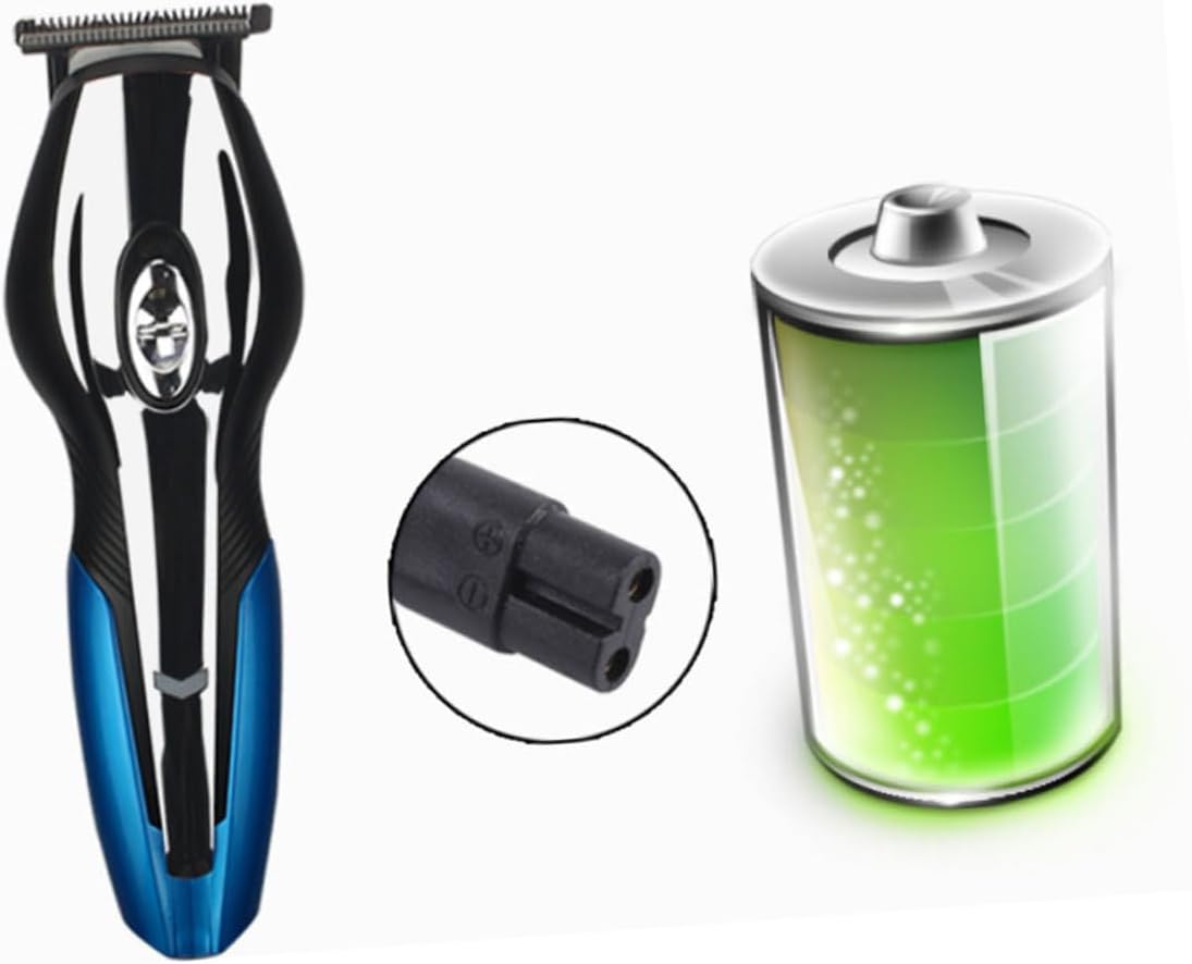 1Pc USB Rechargeable Multi Function Men Trimmer Shaver Set Cutting Shears with Head Compact Design for Nose Ear Hair Black