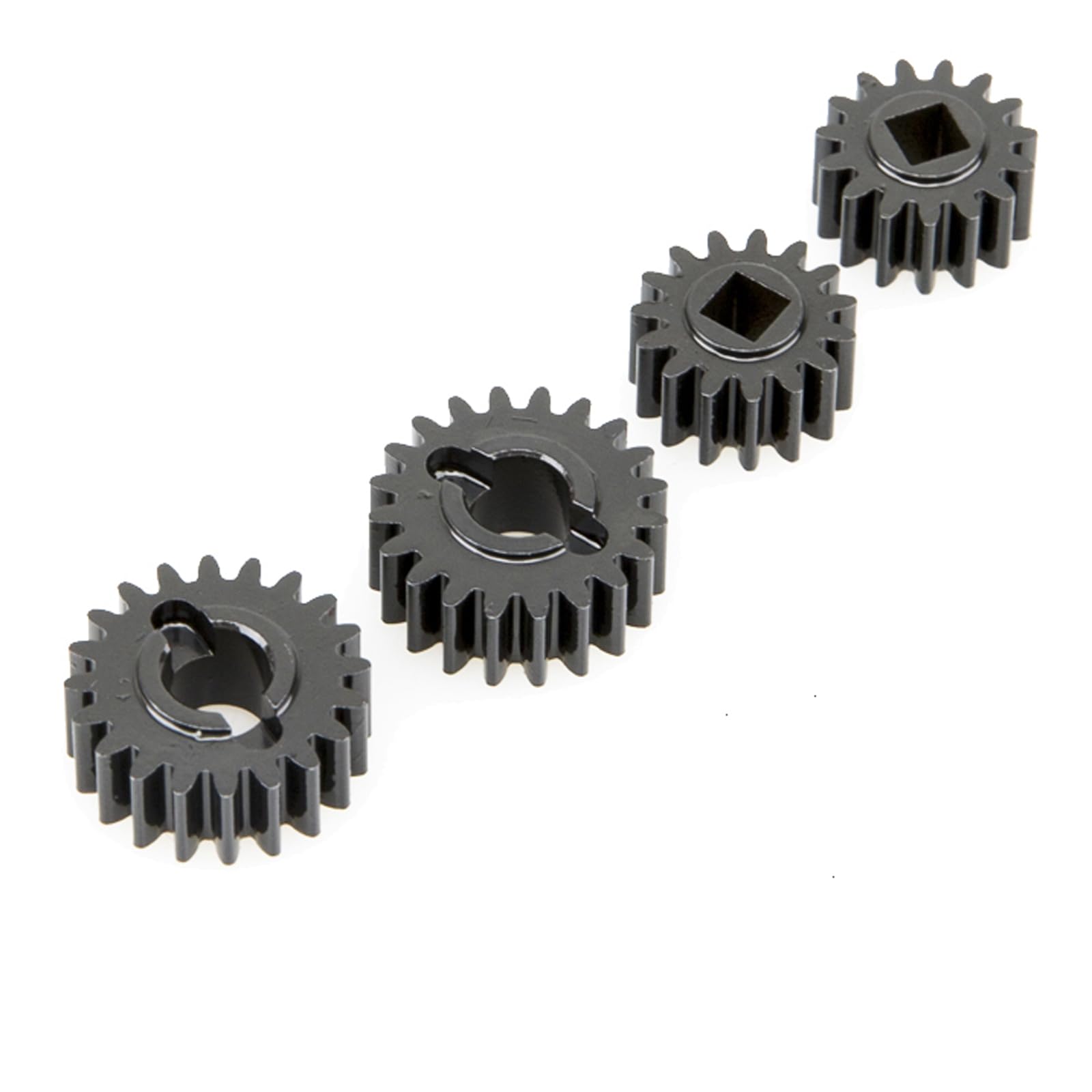 Rhino Capra Metal Complete Front Rear Portal Axle Set for 1/10 RC Crawler Car Axial SCX10 I SCX10 II Redcat GEN8 RGT EX86100 (15T-20T)