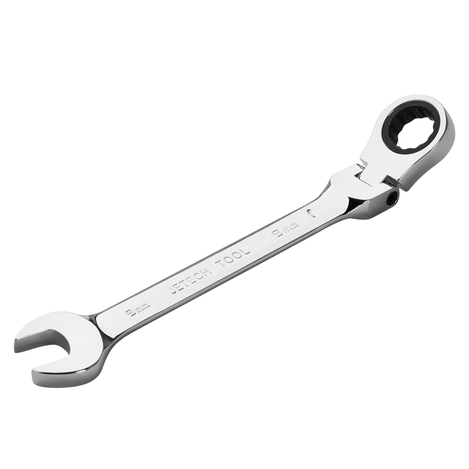 Snapklik.com : Jetech 9mm Ratchet Wrench Flex Head: Box End Wrench 12Pt ...