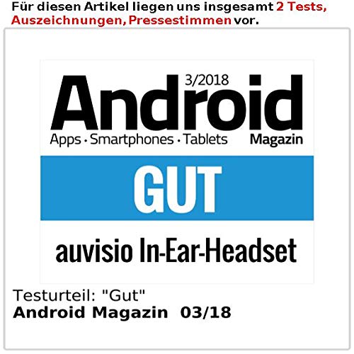 In-Ear-Headset Auvisio Sport Kopfhörer mit Ohrbügel und True Wireless