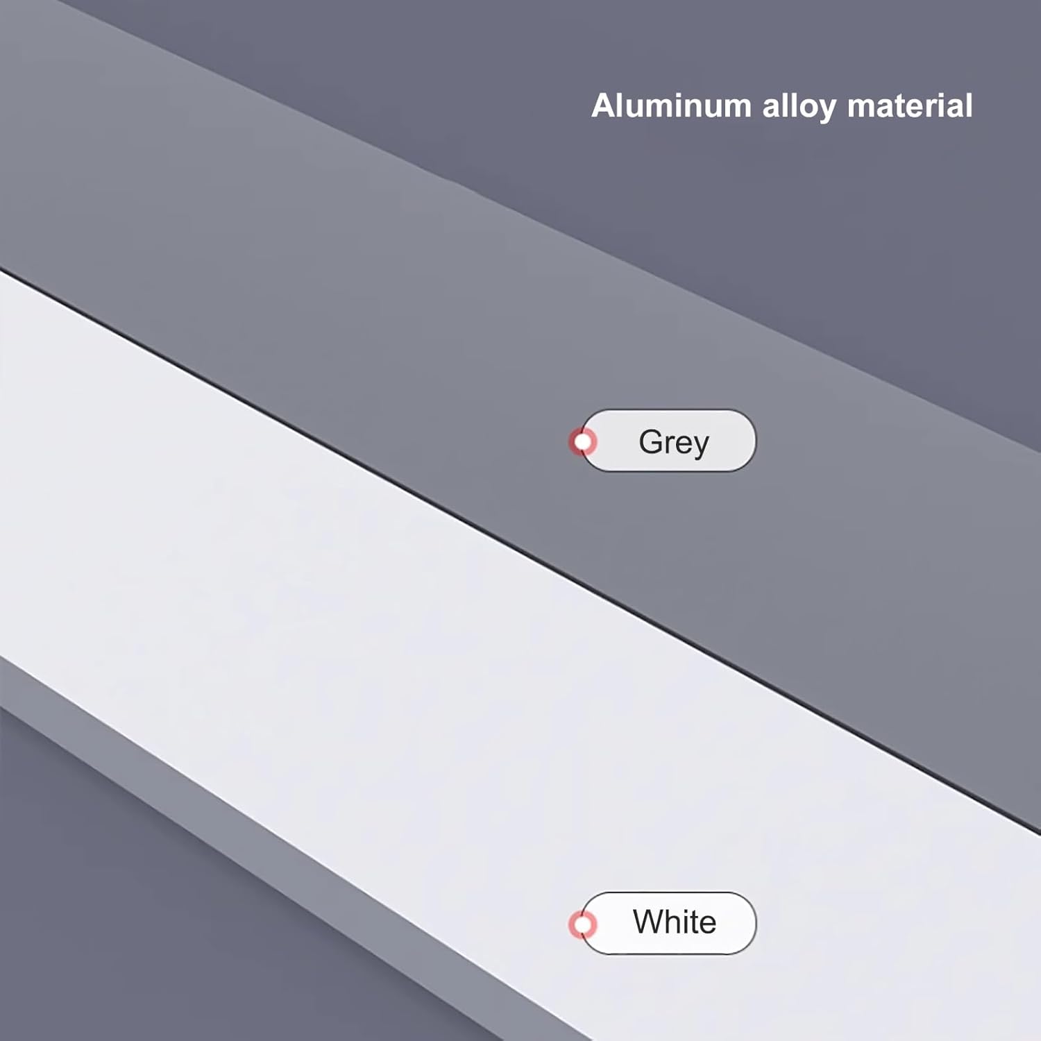 Aluminum Cornice Board for Blackout Curtainains, Ceiling-Mounted Drapery Pelmet Panel, 7.55ft Length for Living Room - Elegant White Design