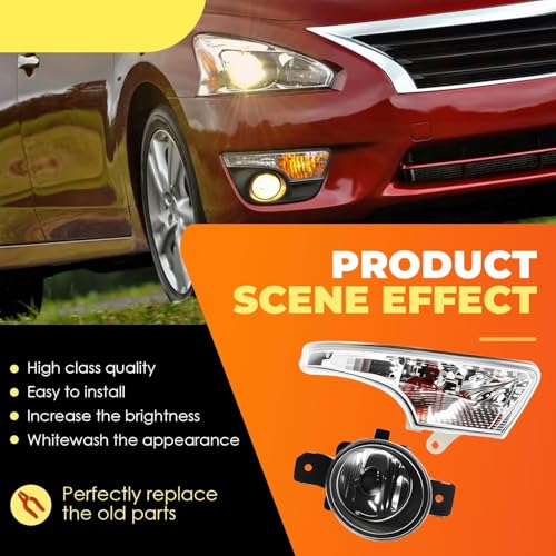 Aspaton Fog Lights & Turn Signal Lamp Compatible with Altima 2013 2014 2015 by Aspaton - Used condition - Image 4