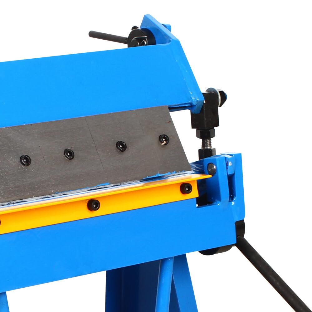 Manuelle Abkantbank 0–135° Biegewinkel, Blechbiegemaschine aus Eisen mit Spritzguss-Oberfläche, 305mm Biegebreite & 1mm Biegedicke, Ergonomischer Griff mit Feststellblock für Werkstatt & Haushalt