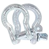 WATIIFUFU 2stücke D-förmige Metall-ankerschäkel Und Verzinkte Tragfähigkeit Für Lifting Und Rigging Vielseitig Einsetzbar Für Outdoor-aktivitäten Und Sport