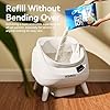 CATLINK Open-X Automatic Litter Box 5G & 2.4G WiFi, Self Cleaning Cat Litter Box for Single-Cat Household, Health Monitor, AI Waste Analysis, Safety Sensors, Large Open Top, APP, Triple Odor Control #4