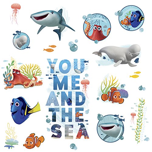 RoomMates Finding Dory And Friends Peel And Stick Wall Decals,Multicolor