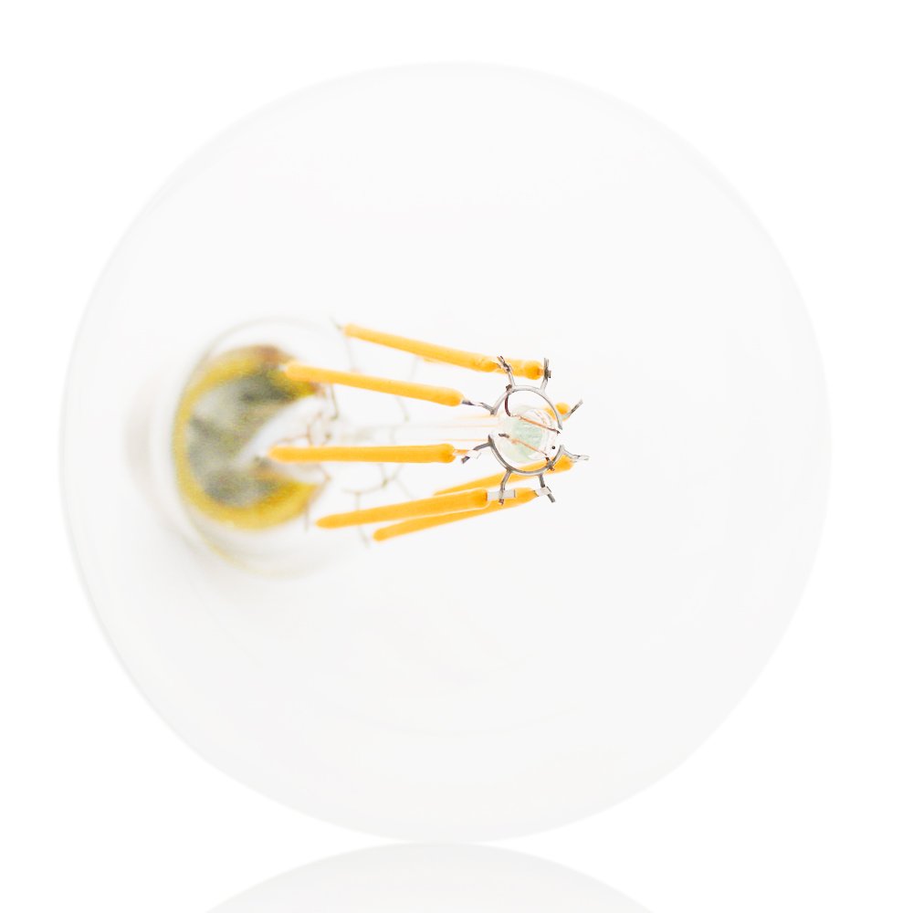 Mengjay E27 LED G80 8W Filament Glühbirne Edison Vintage Glühlampe Lampe Birne Warmes Licht 2200-2300K 780LM, Ideal Für Nostalgie und Antik Beleuchtung