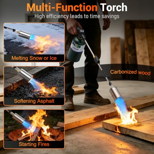 Sondiko Propane Torch Weed Burner with 10 FT Hose, High Output Weed Torch by Sondiko - Used condition - Image 9