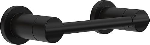 Delta Faucet NIC50-MB Nicoli Soporte de papel higiénico con brazo pivote en negro mate