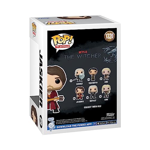 Funko POP! TV: Witcher, Jaskier, 1/6 Odds for Rare Chase Variant, the Witcher, Collectable Vinyl Figure, Gift Idea - Image 3
