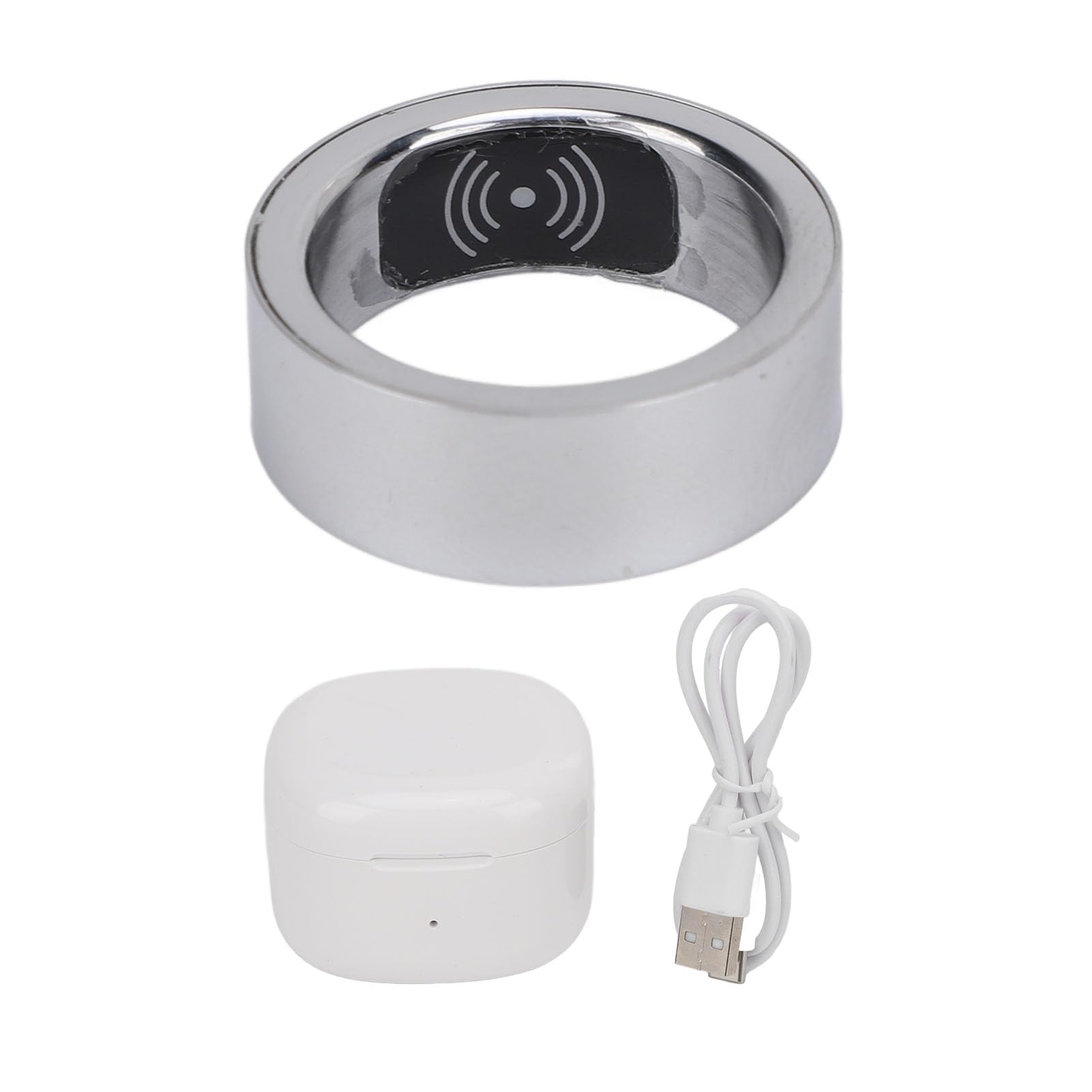 Buy Smart Ring, Pedometer Sleep Ring Vibration Alert for Gift (22#) Online  at Low Prices in India