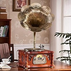 Tourne-Disque Vintage, Platine Vinyle rétro Gramophone Haut-Parleur Caisson de Basses Tourne-Disque avec Haut-parleurs… - Les Beatles, Paul McCartney, John Lennon, RIngo Starr, George Harrison Tourne-Disque Vintage, Platine Vinyle rétro Gramophone Haut-Parleur Caisson de Basses Tourne-Disque avec Haut-parleurs… – Image 4