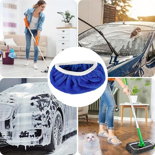 Fierudeng Recambio De Paño Para Fregona - Almohadilla De Húmeda De Repuesto,Funda de Paño de Microfibra Reusable para Limpieza de Suelos en Hogar Casa Piso - imagen 4