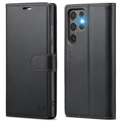 FLIPALM Wallet Case for Samsung Galaxy S25 Ultra, Black