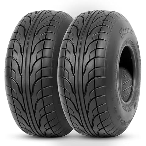 HALBERD 145/70-6 Go Kart Street Mini Bike ATV Tires, 4 PR 145 70-6 Off-road Tires, Tubeless, Pack of 2, P349 Cover