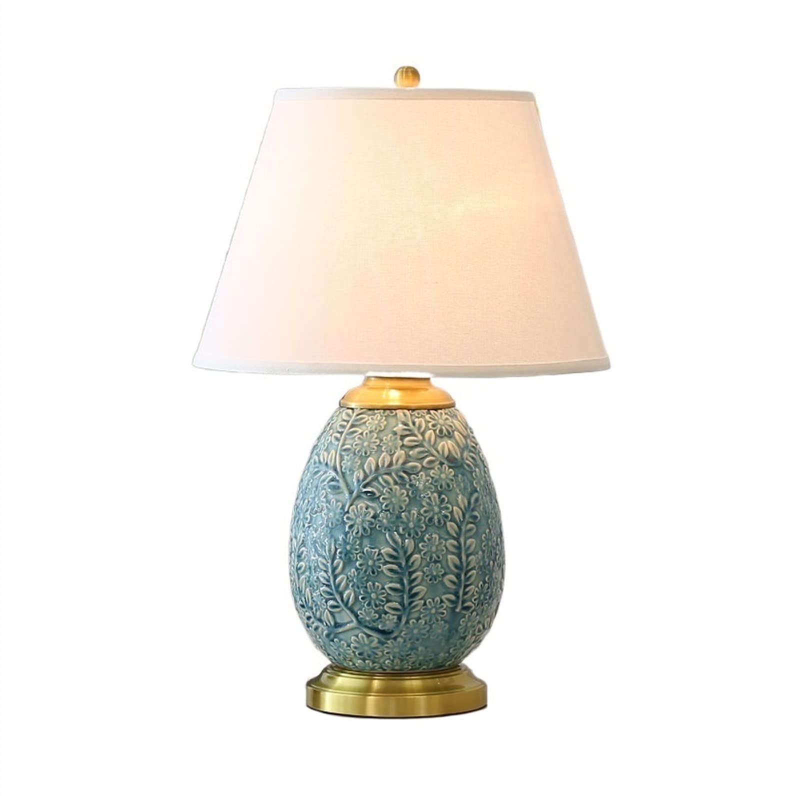 Luce da Scrivania Luce per la Lettura Lampada da tavolo in ceramica retrò Lampada da comodino crepa Lampada da tavolo da lettura for camera da letto da soggiorno for interni Lampade per Comodini