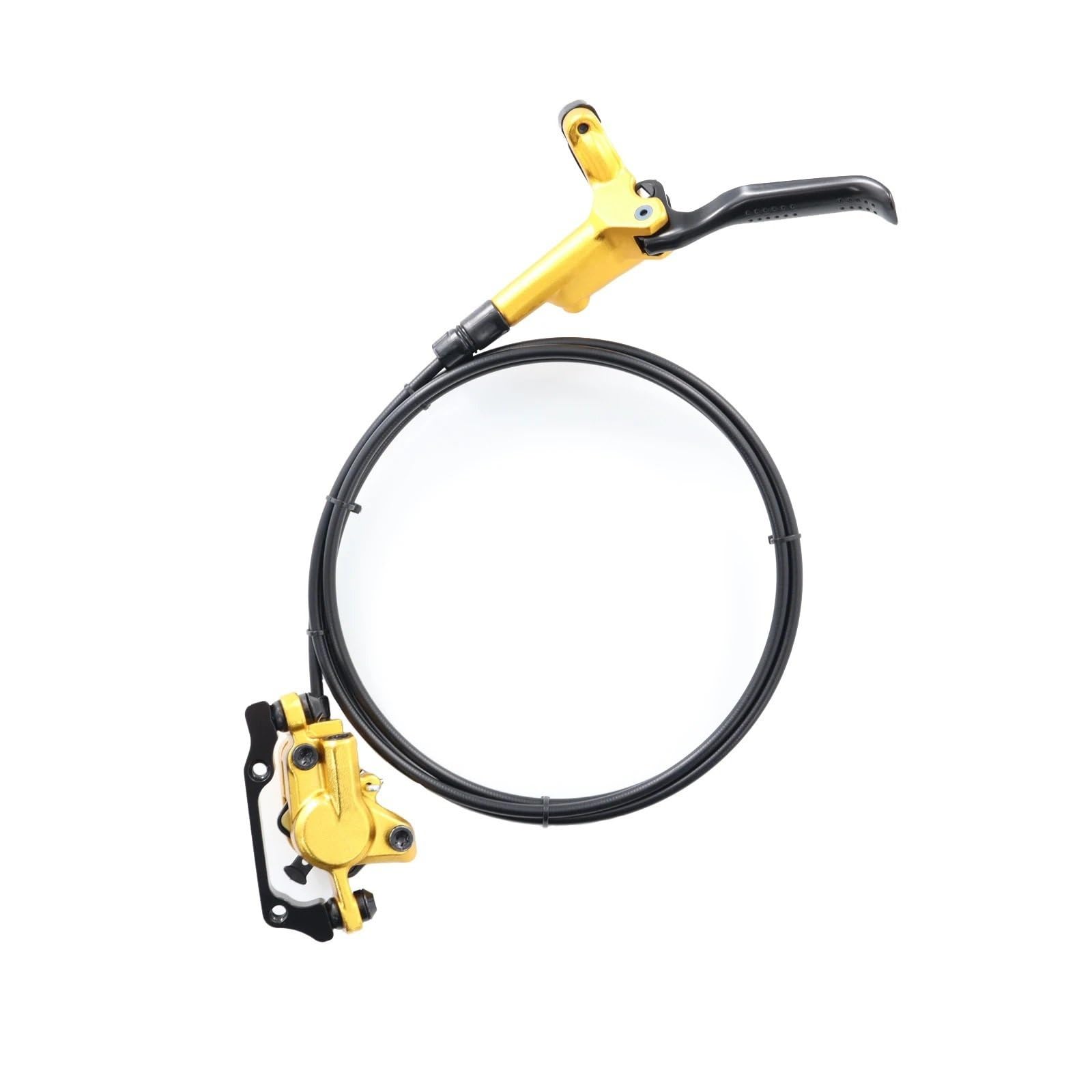 Freno de Disco hidráulico para, Piezas de 2 pistones para MTB, Pinza de Rotor 160mm, Juego de Frenos de Aceite Delantero y Trasero de 1000mm y 1800mm