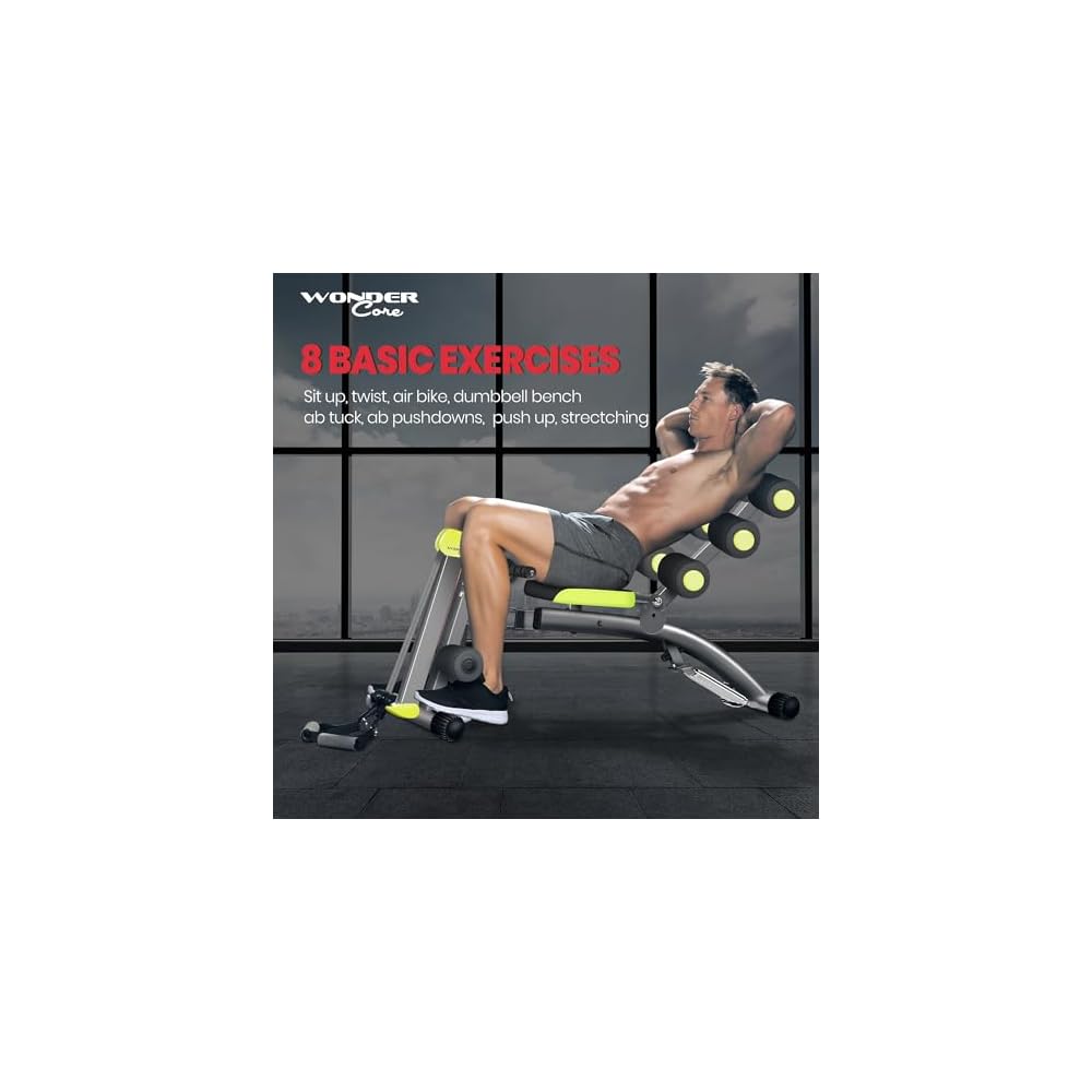 WONDERCORE WONDER CORE 2 Total Gym Machine, Ab Workout India | Ubuy