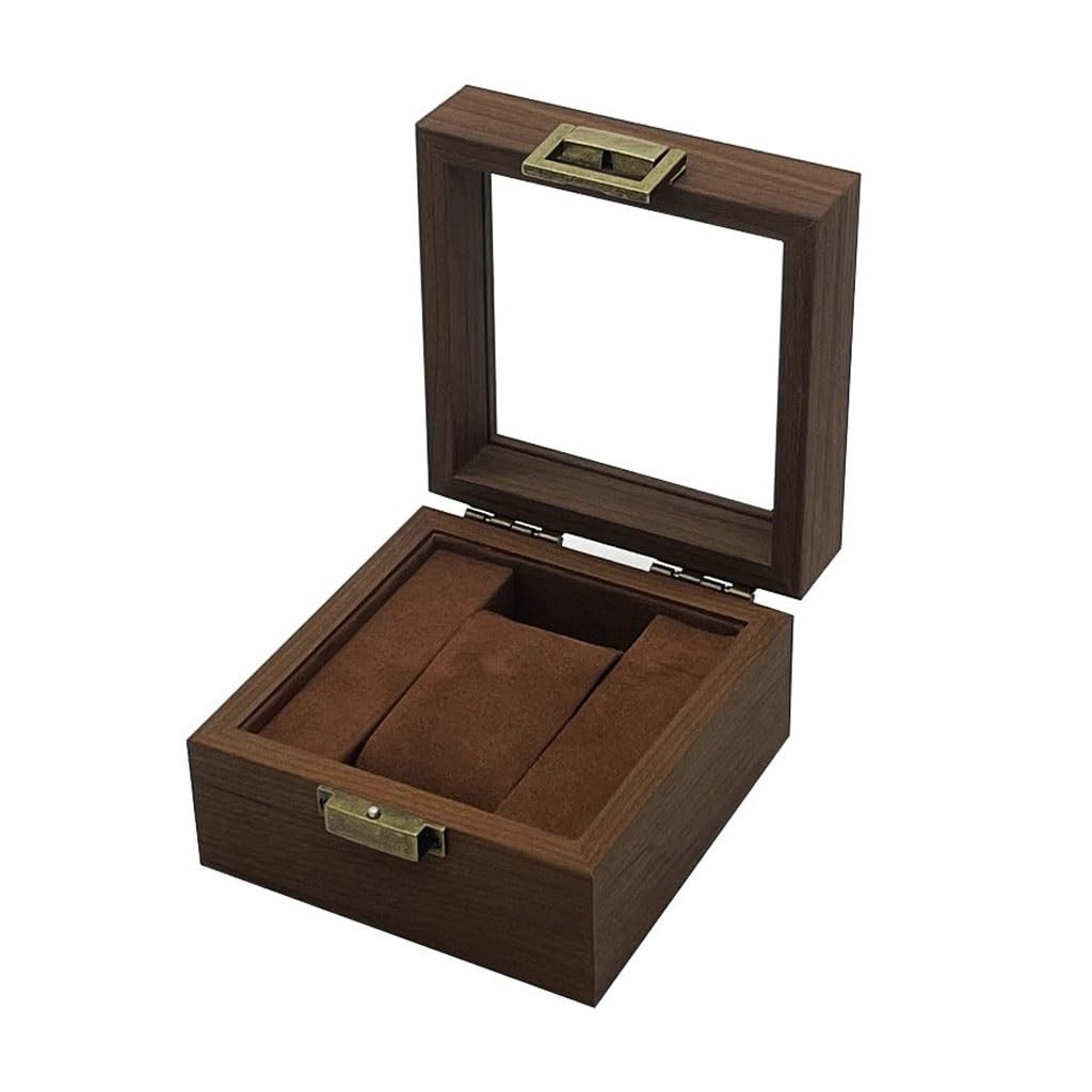 ANVLOJRIH Watch Box Fashion High-end Wooden Watch Box Mechanical Storage Single Collection Watches Box