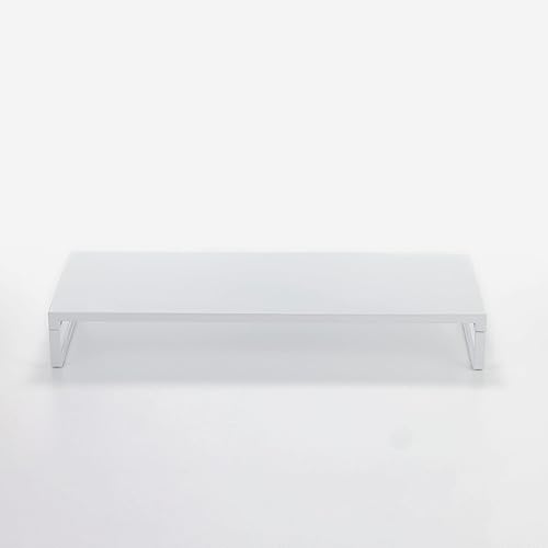 Miniatura 11 de LIHIT LAB Soporte de escritorio, 9.8 x 23.2 x 3.1 pulgadas, blanco (A7332-0)