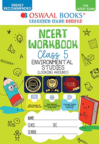 Oswaal NCERT Workbook Environmental Studies (Looking Around) Class 5 (For Latest Exam) [Paperback] Oswaal Editorial Board
