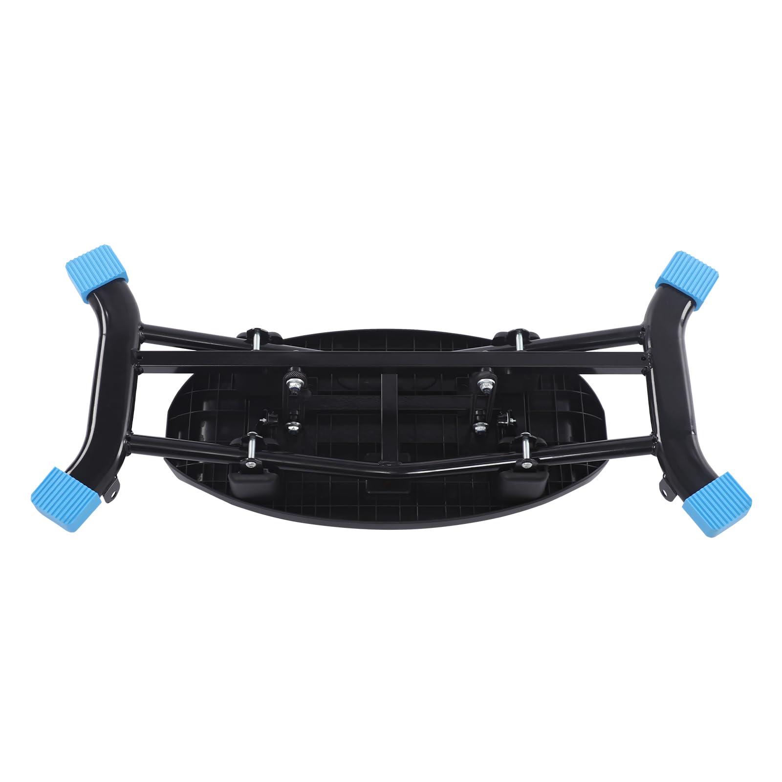 Indoor-Ski-Maschine, Balance Trainer mit Widerstandsbändern, Indoor Skimaschine für Ganzkörpertraining, 120kg Belastung, LCD Display, Leise & Platzsparend, für Zuhause