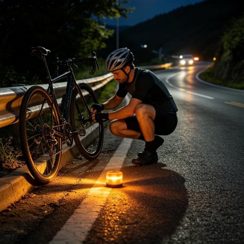 Baliza magnética ámbar de advertencia con luces estroboscópicas para camión 2
