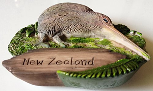 Kiwi NEW ZEALAND Resin 3D fridge Refrigerator Thai Magnet Hand Made Craft. by Thai Mcnets