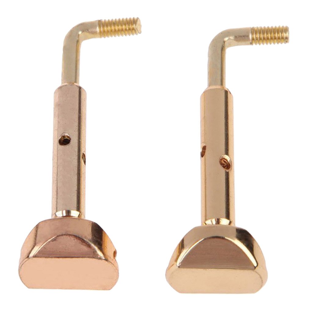 BNF® 2 Pieces Violin Chin Rest Gold Clamp Screw For 3/4 & 4/4 Violin Accessories Detachable-picture-17