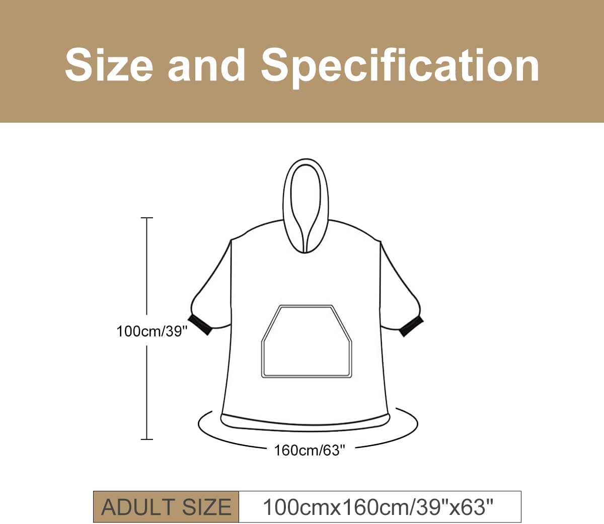 BlessLiving Gamer Sweatshirt Blanket Hoodie Black