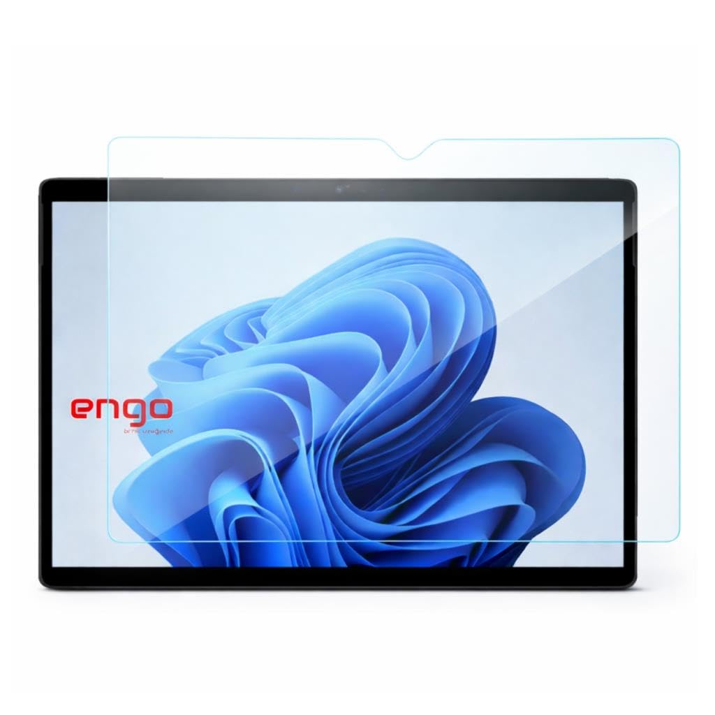 Engo Acer Etpad Max 12.9 İnç İle Uyumlu Ekran Koruyucu 9h Temperli Kırılmaz Esnek Nano Cam, Çizilmeye Ve Darbeye Dayanıklı Koruma, Hd Şeffaf
