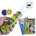 Wenosda Proyector para niños Lámpara de Linterna Iluminación Historia Antorchas Luz Juguete Educativo Hora de Acostarse Luz Nocturna para niños (48 Imágenes, 2 Juegos) (Dinosaurio + Océano)