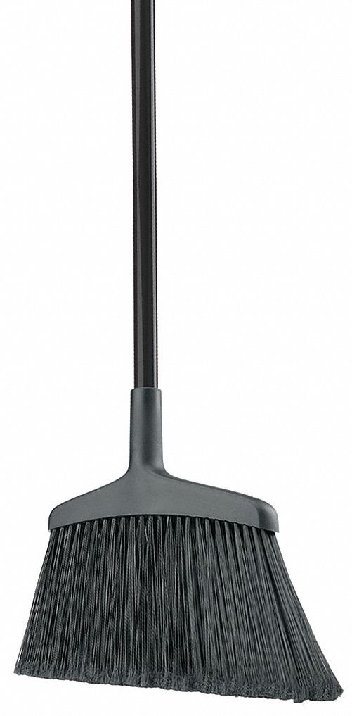 Wide Angle Broom,Black,55" L x 15" W : Health & Household