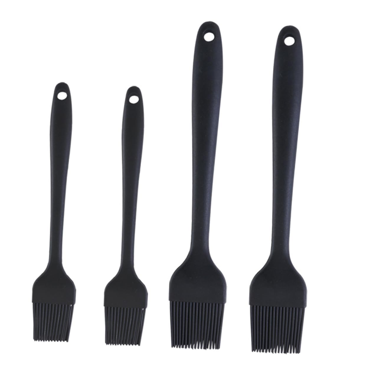 SOLUSTRE 4pcs Silicone Bbq Basting Brush Kitchen Pastry Brush for Grilling Baking Cooking Includes for Easy Sauce Application