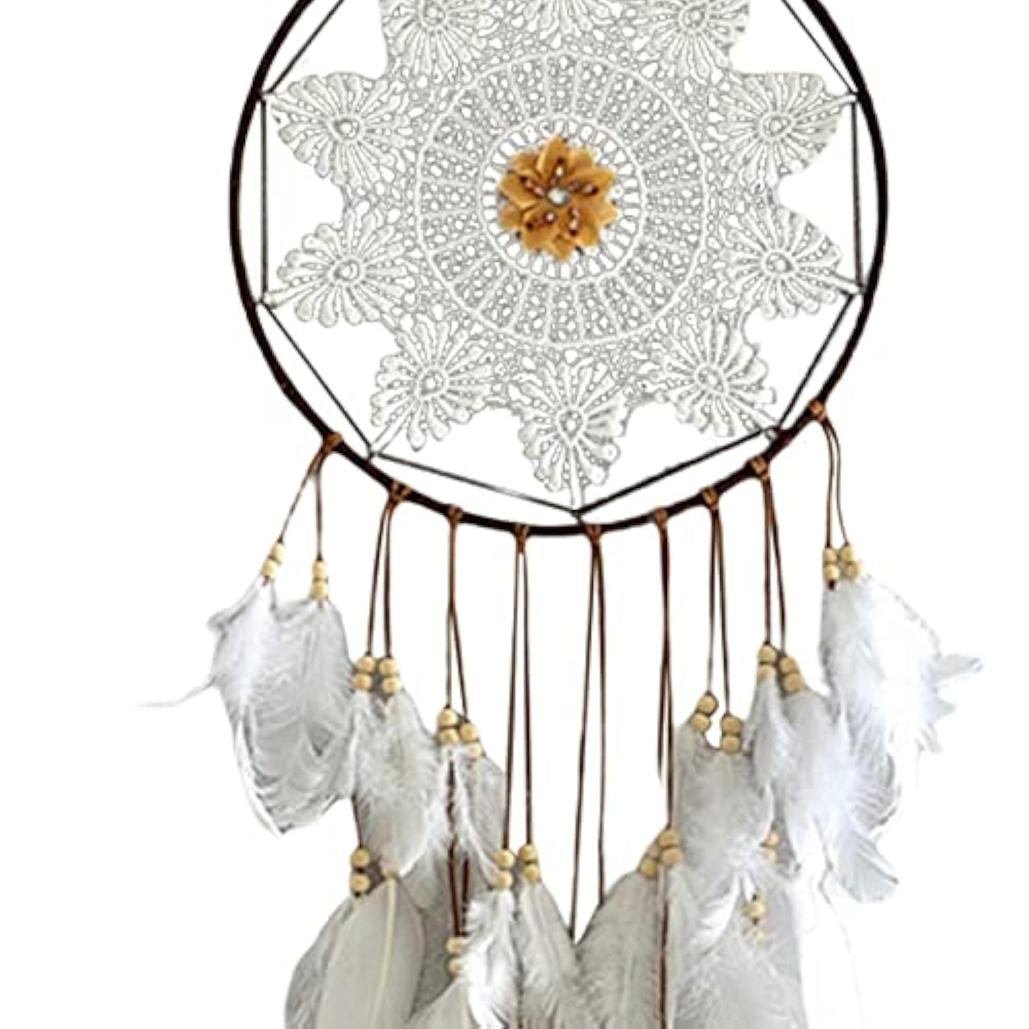 Feather Dream Catcher Wall Hanging Art Craft
