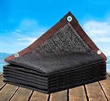 4 x 6 m Copertura per ombrellone da giardino anti-invecchiamento in rete traspirante baldacchino rete privacy rete nera 3 x 5 m per esterni patio tenda tessuto