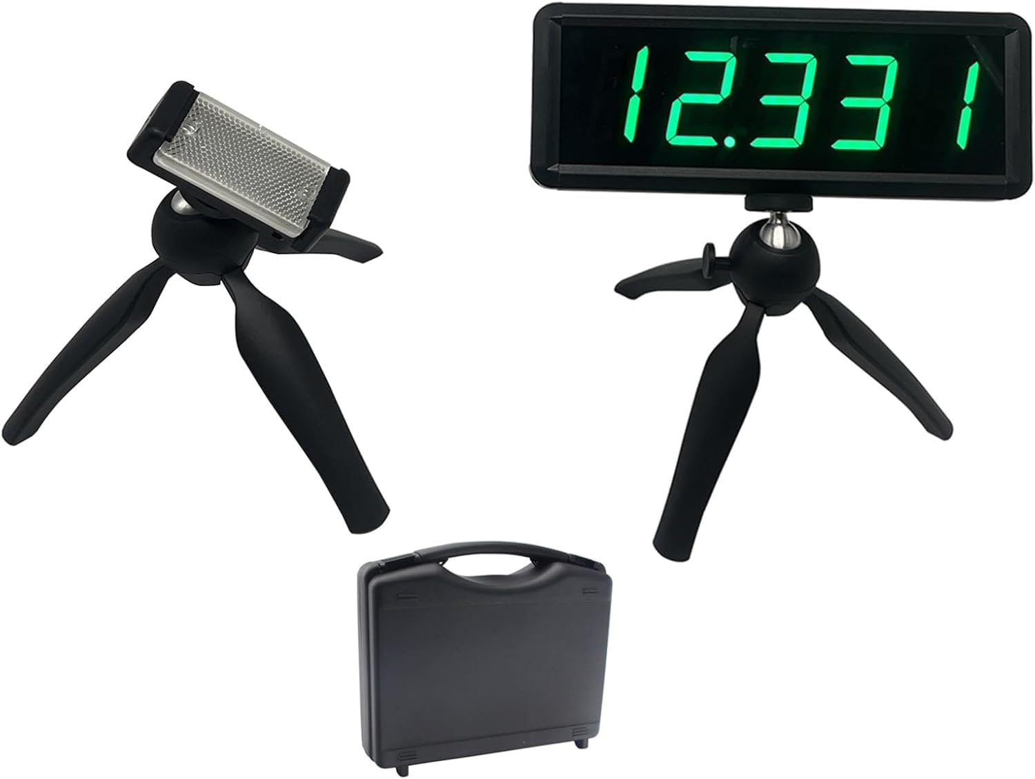 YZ Timer Laser Wireless Alimentato a Batteria per Sprint Race Clock Cronometro elettronico Bici da Corsa Allenamento di velocità Pattinaggio Pista Field Timer Moto